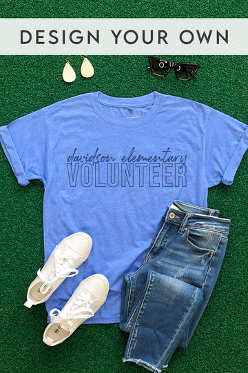 Custom Team Tee - Heather Royal